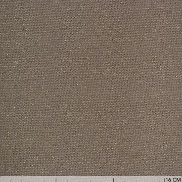 Boordstof lurex taupe