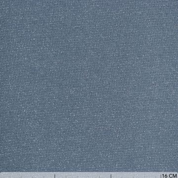 Boordstof lurex blauwgrijs