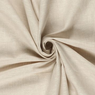 Linnen katoen oxford lichtbeige