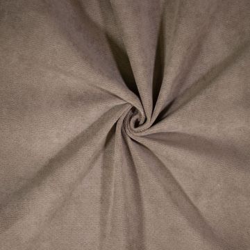 Interieur velours taupe