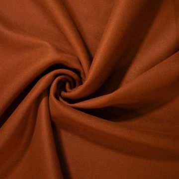 Heavy flausch knit brique
