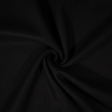 Heavy flausch knit zwart
