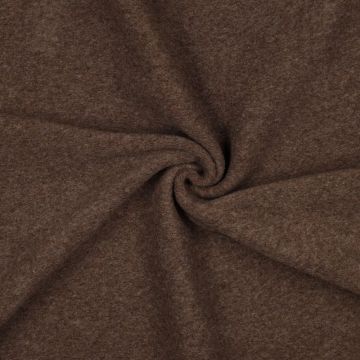 Merino wol fleece bruin