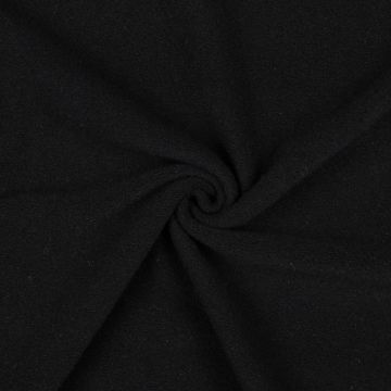 Merino wol fleece zwart