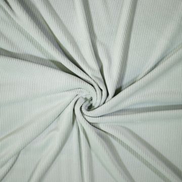Soft knitted corduroy mint