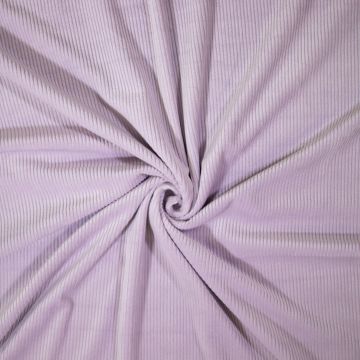 Soft knitted corduroy lila