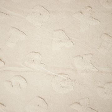 Fancy Fur Alfabet beige