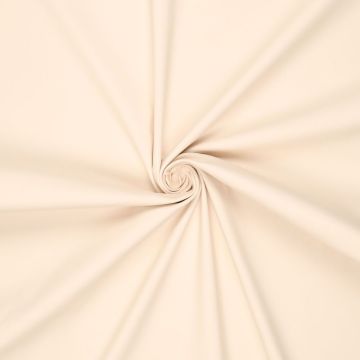 Stretch twil katoen licht beige