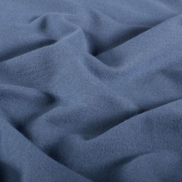 Denim Tricot stof midden blauw