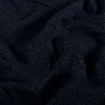 Denim Tricot stof donker blauw