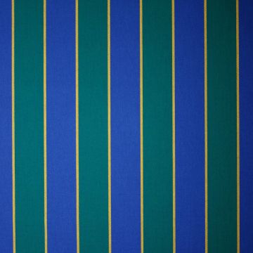 Outdoor canvas streep stof Groen Blauw