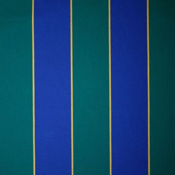 Outdoor canvas stof streep groen blauw