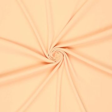 Geweven stretch bamboe stof pastel zalm
