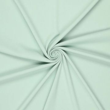 Geweven stretch bamboe stof pastel mint