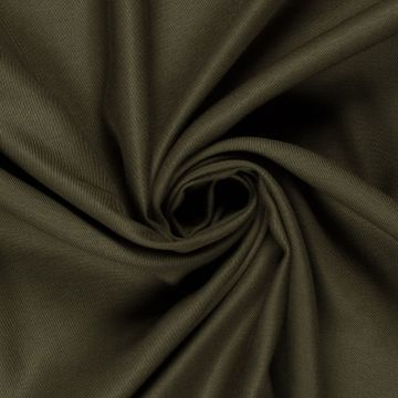 Viscose twill uni mogroen