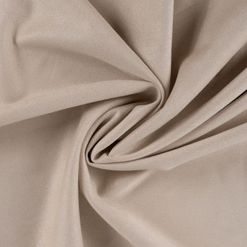 Scuba Suede lichtbeige