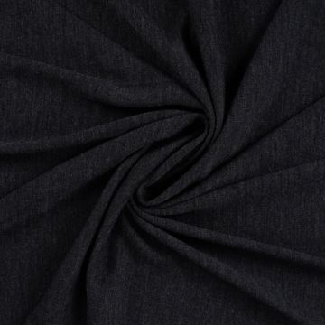Merino Wool Jersey antraciet melange