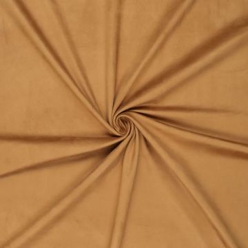 Double Suede Stretch Camel
