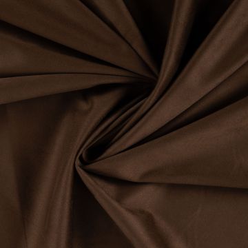 Double Suede Stretch chocolade bruin