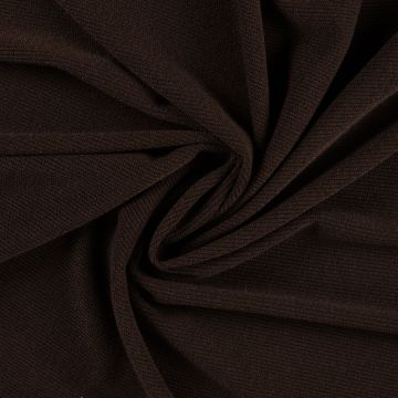 Kabelbreisel jersey bruin melange