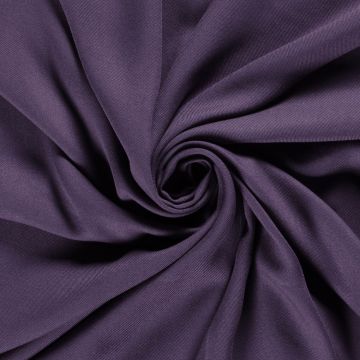 Viscose twill uni paars