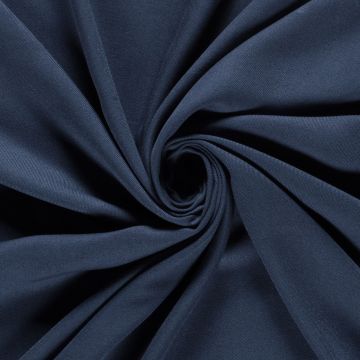 Viscose twill uni blauw