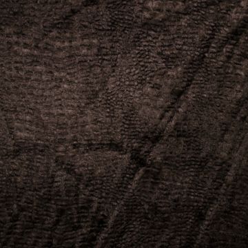 Italiaanse velours jacquard bruin
