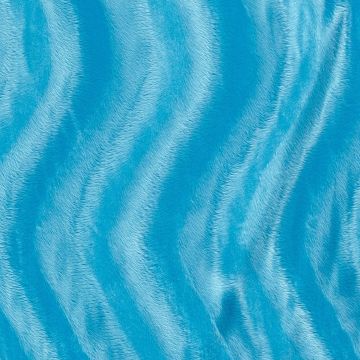 Velboa Velours Waves Turkoois