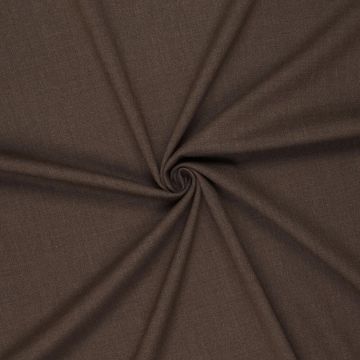 Merino stretch wol blend bruin