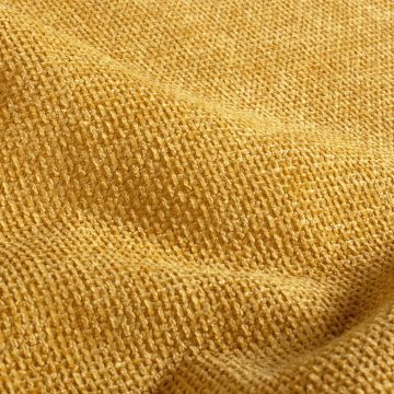 Chenille Stof Licht Oker