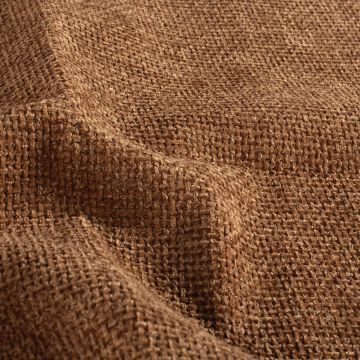 Chenille Stof Brique