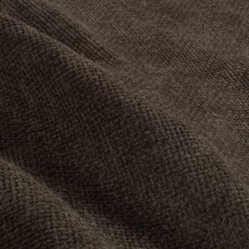 Chenille Stof Bruin