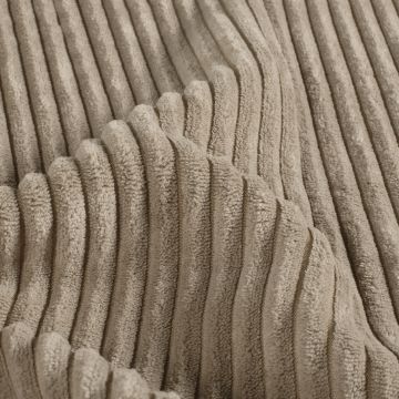 Ribcord Velours Stof beige