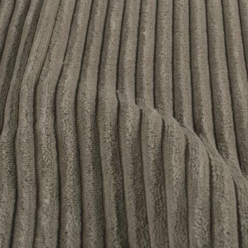 Ribcord Velours Stof taupe