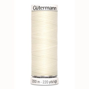 Gütermann Allesnaaigaren #001 gebroken wit