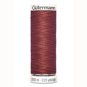 Gütermann Allesnaaigaren #461 bruinrood 200m