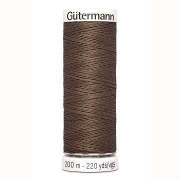 Gütermann Allesnaaigaren #815 donkerbruin 200m