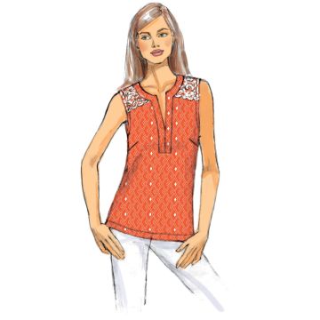 Butterick patroon 6666 maat 30 t/m 40