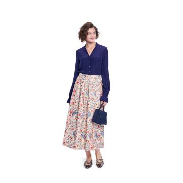 Burda naaipatroon 5625 wit - Dirndlblouse, Rok & Schort, maat 36-46