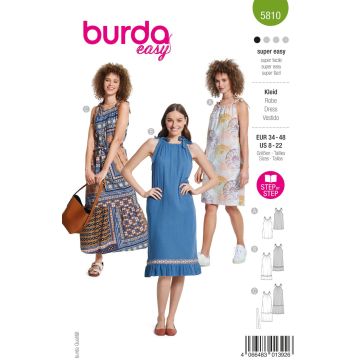 Burda Style Patroon 5810 Damesjurk