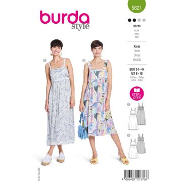 Burda Style Patroon 5821 Damesjurk