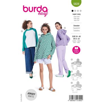 Burda Style Patroon 5828 Damestrui
