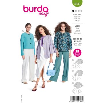 Burda Style Patroon 5830 Damesjas
