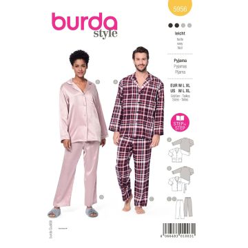 Burda patroon 5956 maat 40 t/m 56