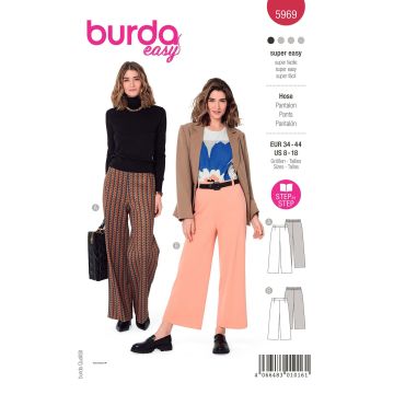 Burda patroon 5969 maat 34 t/m 44