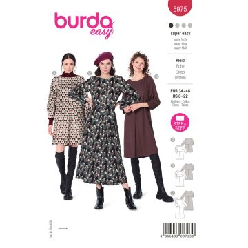 Burda patroon 5975 maat 34 t/m 48