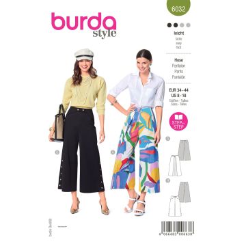 Burda patroon 6032 maat 34 t/m 44