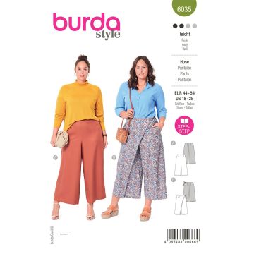 Burda patroon 6035 maat 44 t/m 54