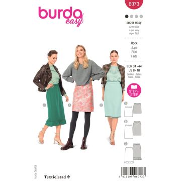 Burda patroon 6073 maat 34 t/m 44