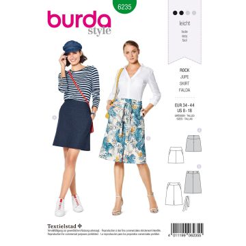 Burda patroon 6235 maat 34 t/m 44